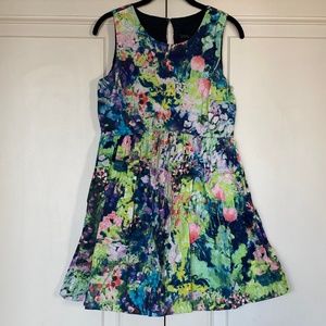 ZARA FLORAL PRINTED DRESS